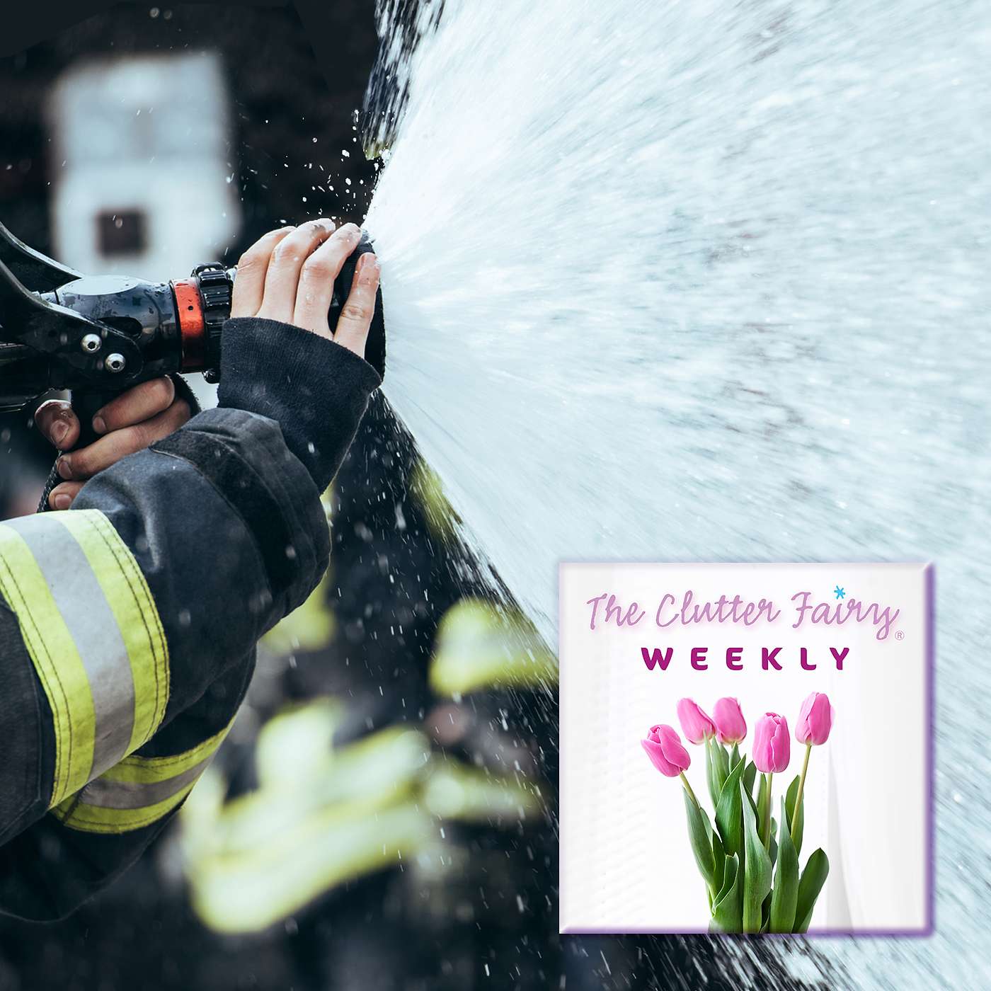 The Clutter Fairy Weekly #46: Stop the Fire Hose! Prevent Clutter at the Source