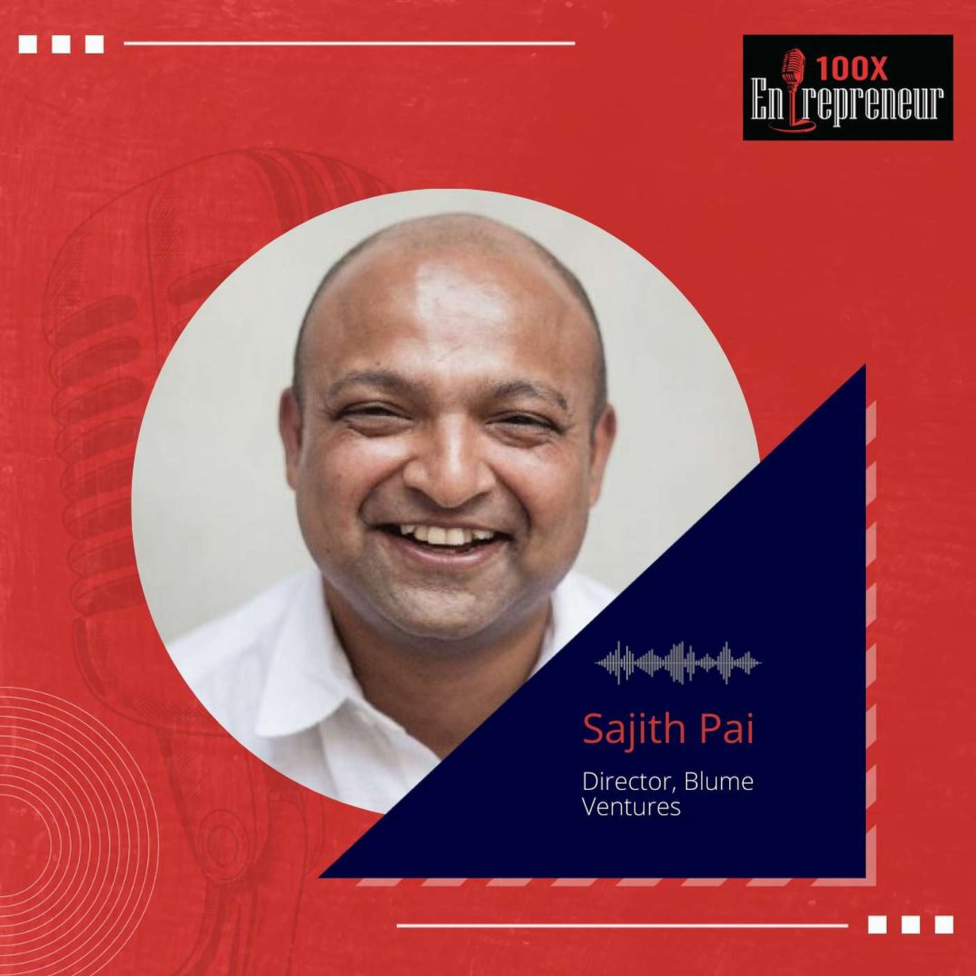 Sajith Pai, Blume Ventures on building personal brands, being open-minded and unlearning to succeed. episode artwork