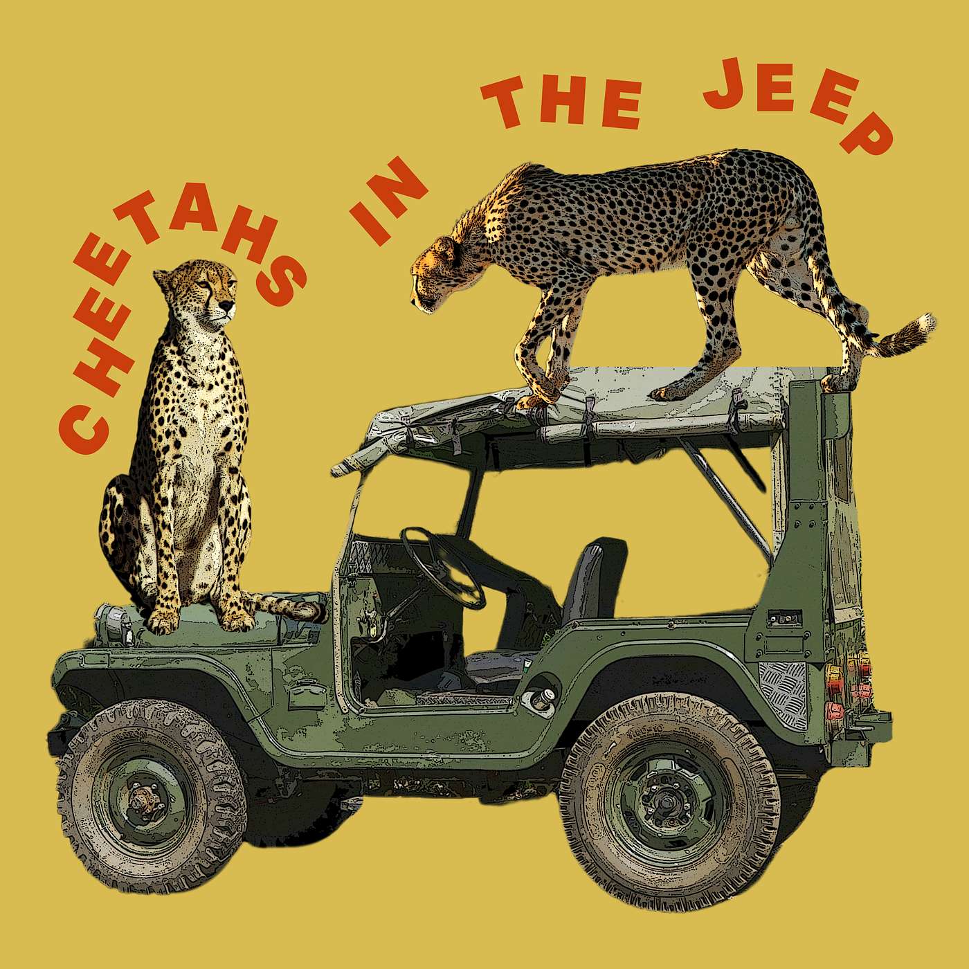 Ps Fred Porter - Cheetahs In The Jeep - Cheetahs In The Jeep