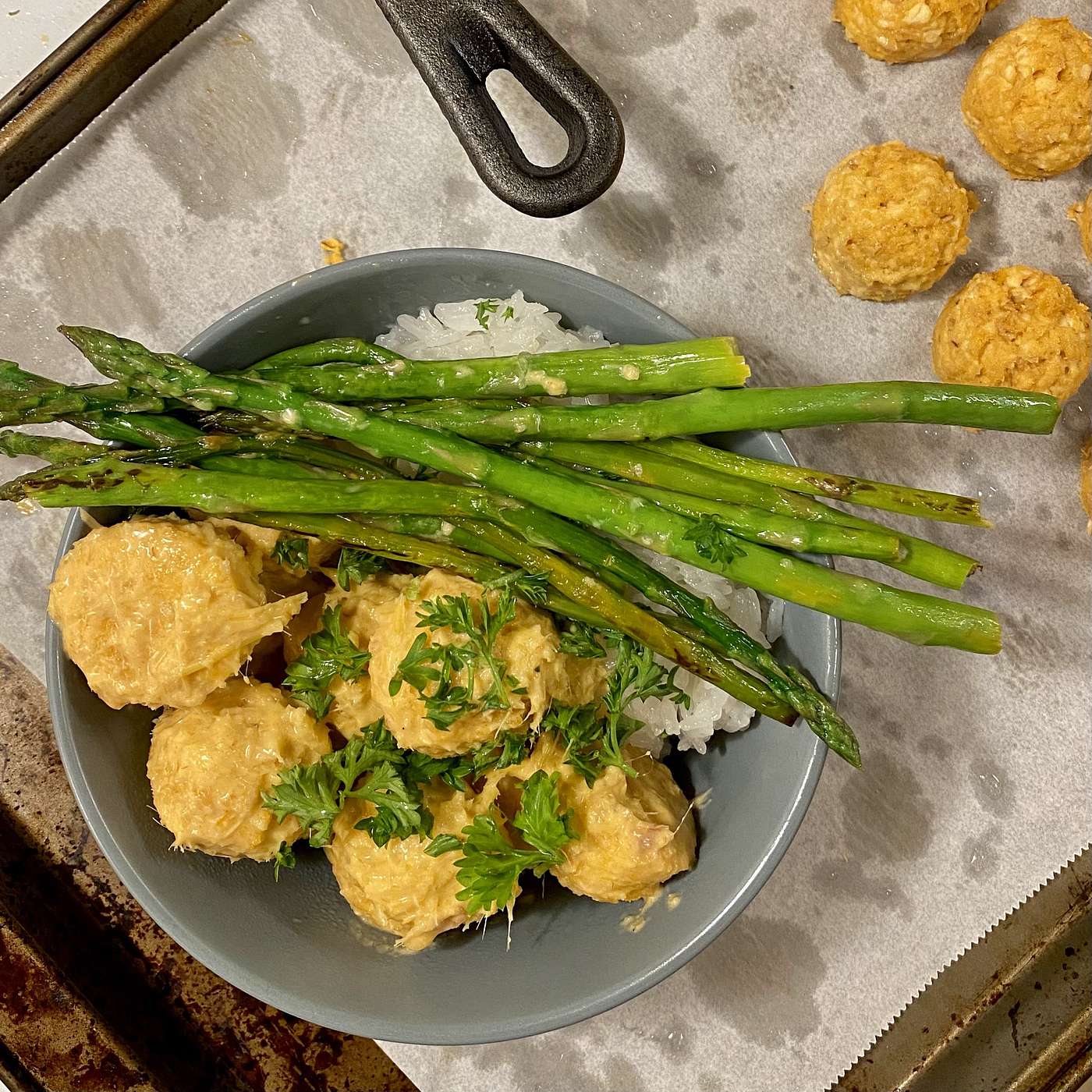 S6 E13: Tofu Meatballs in a Lemongrass Curry