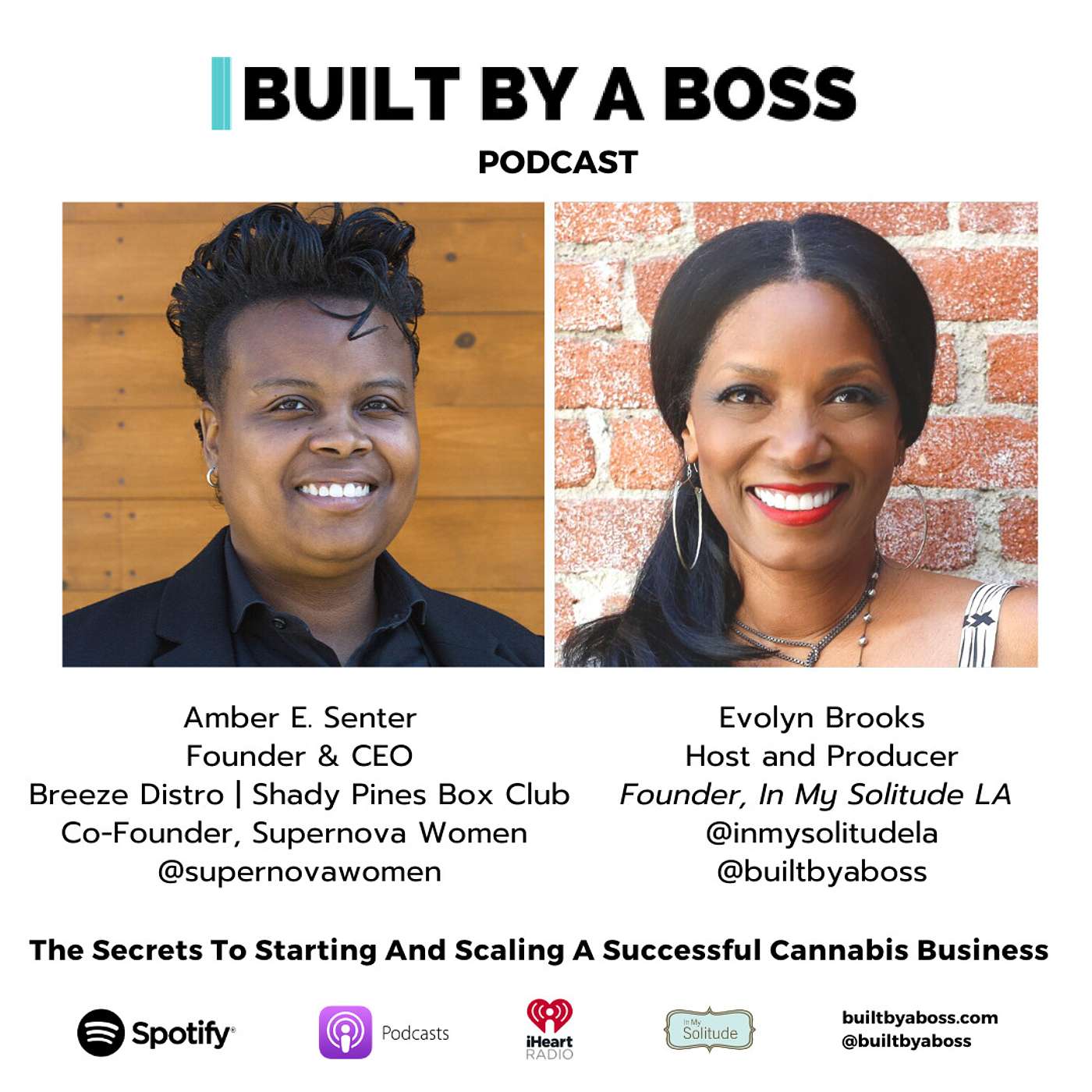 The Secrets To Starting And Scaling A Successful Cannabis Business That Work For All Entrepreneurs! Guest: Amber E. Senter | Founder & CEO,  Breeze Distro and Shady Pines Box Club