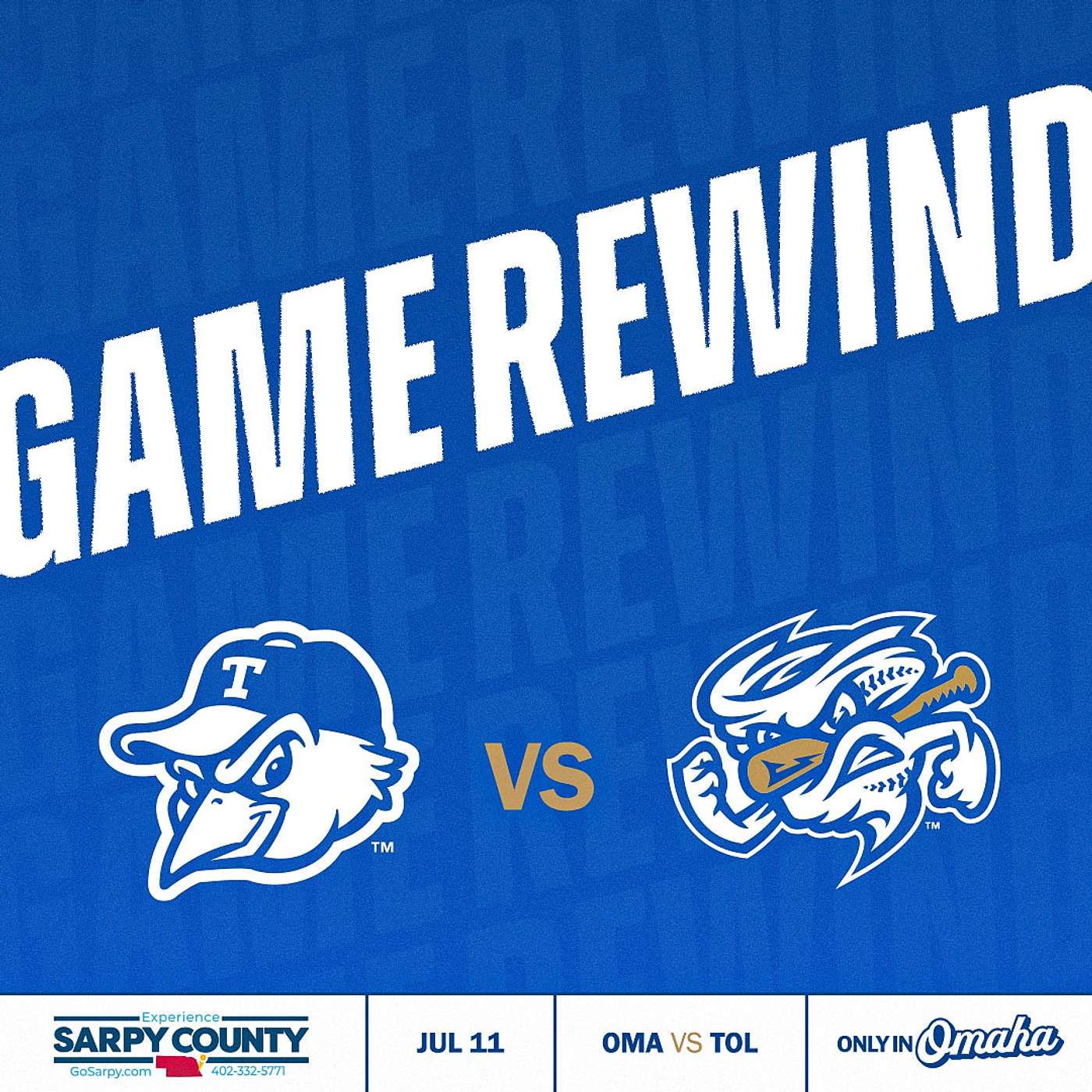 Game Rewind: Omaha vs Toledo | July 11, 2025 episode artwork