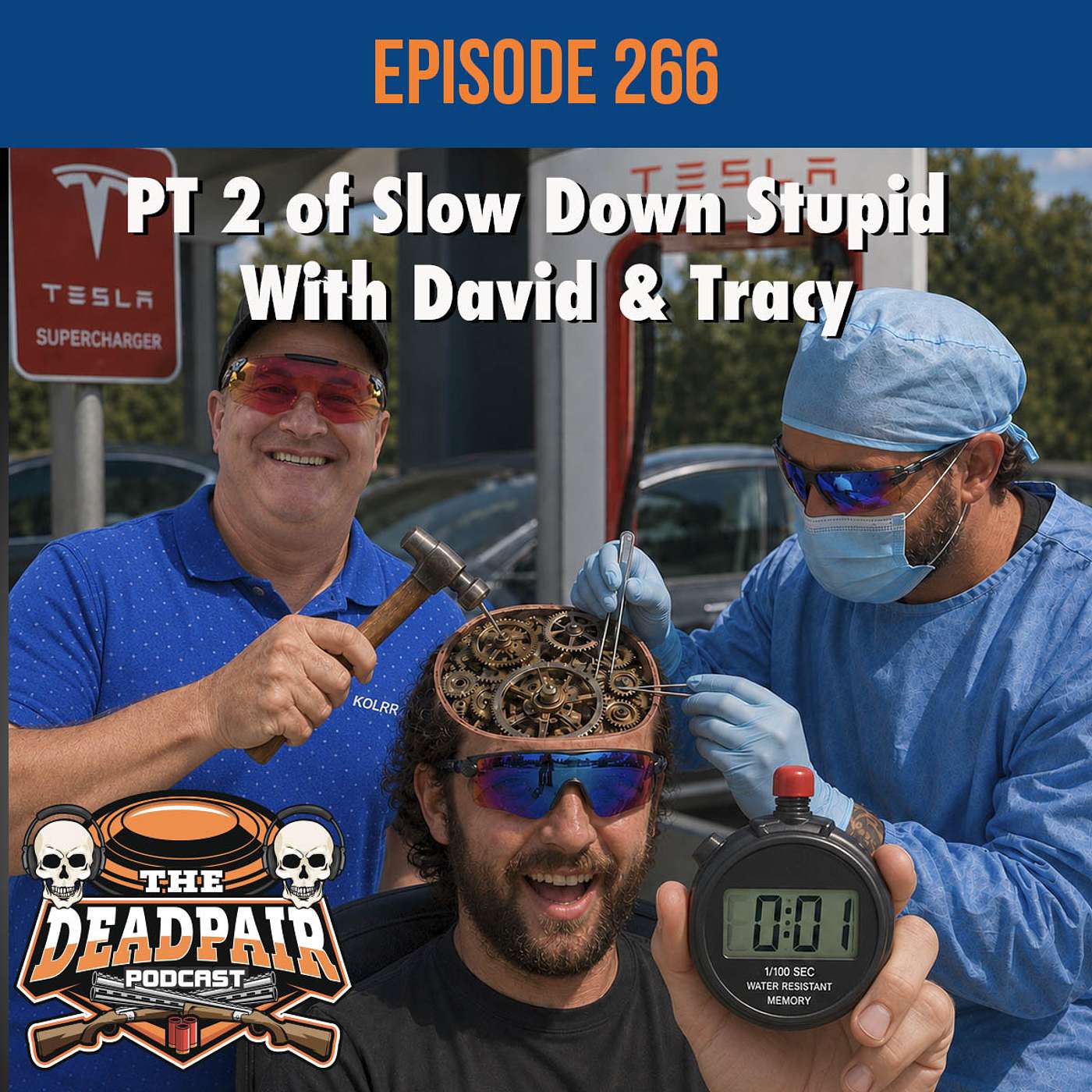 266 Not letting one miss ruin your round, PT 2 of Slow Down Stupid, w/Tracy & David.