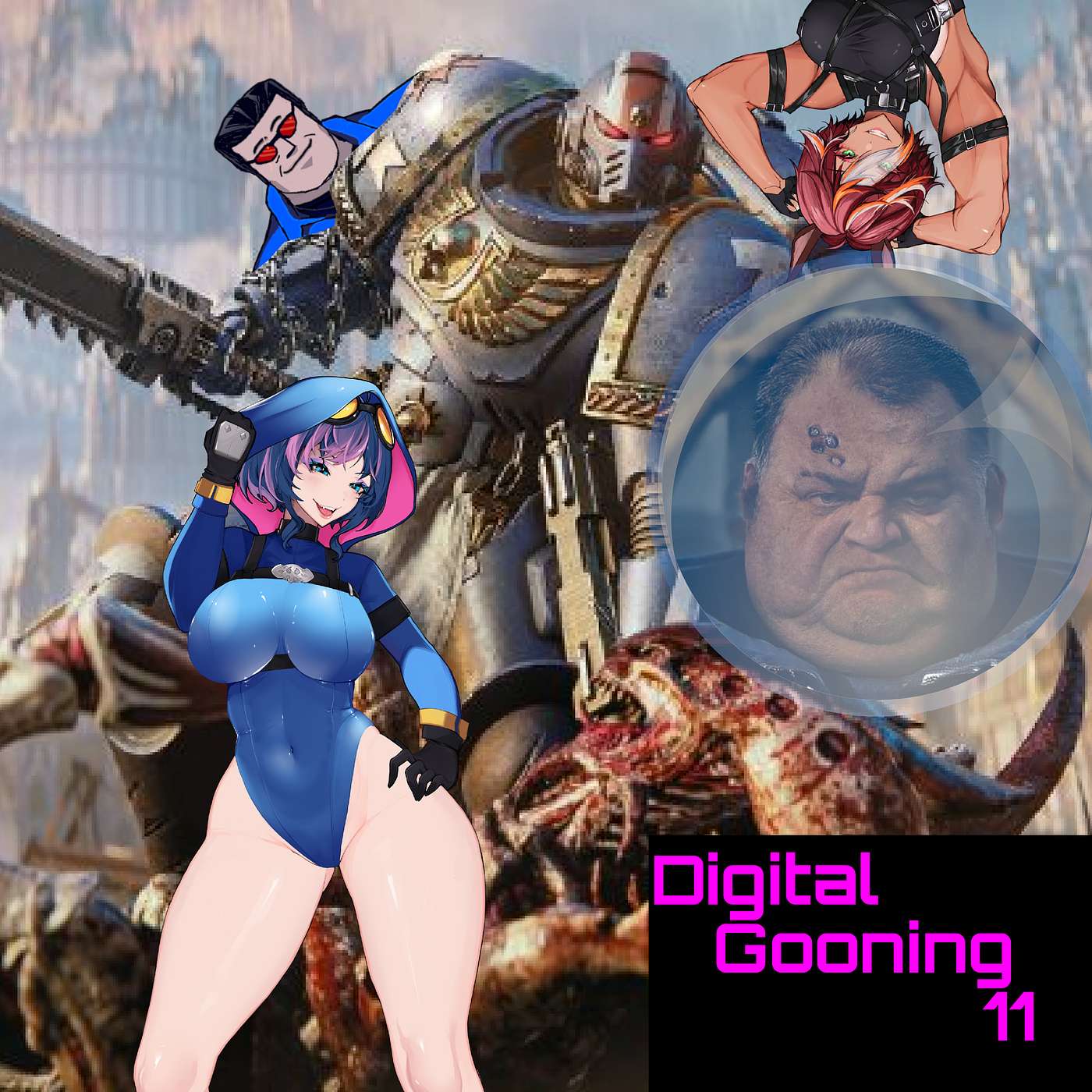 Gooning to Space Bois! - Warhammer and Space Marines 2 (DG 011)