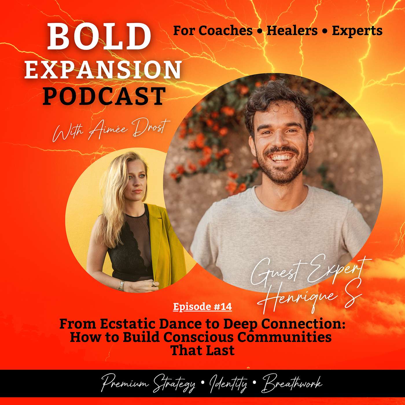 #14 - From Ecstatic Dance to Deep Connection: How to Build Conscious Communities That Last - with Henrique Saias (S1E14) episode artwork