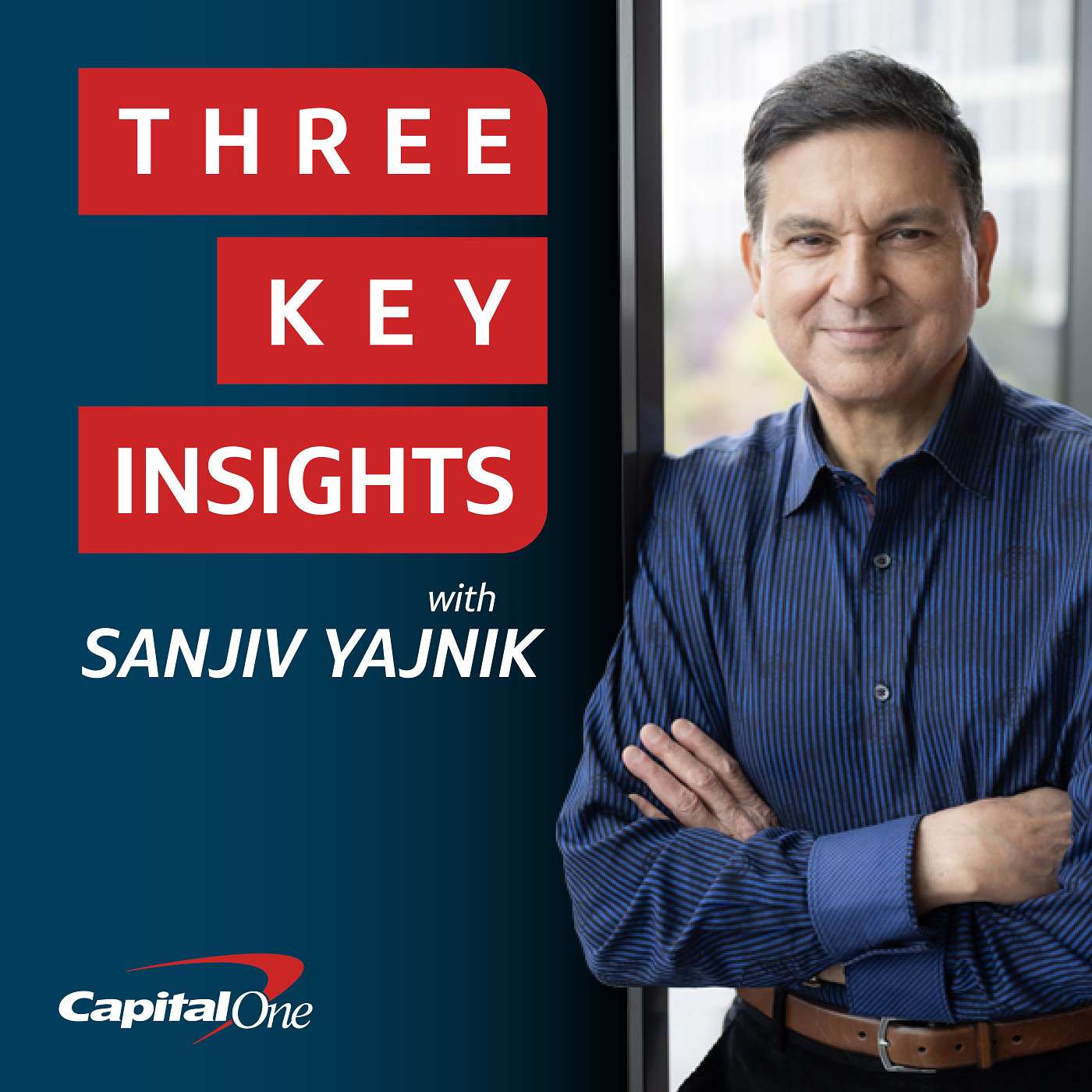 Three Key Insights with Sanjiv Yajnik podcast artwork