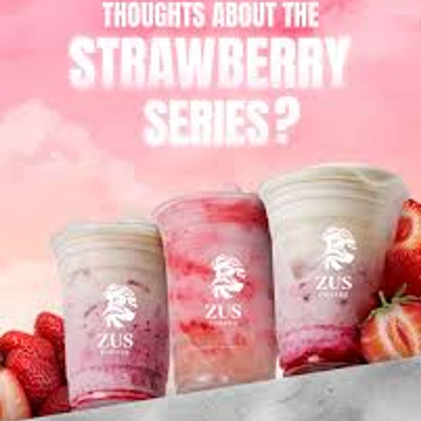"ZUS Coffee Menu: Strawberry Delights"