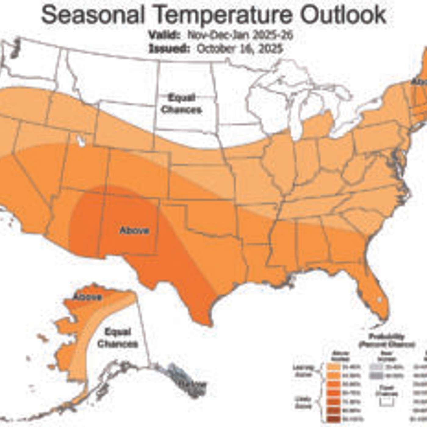 Late Fall and Winter Weather Outlook for Nebraska Region