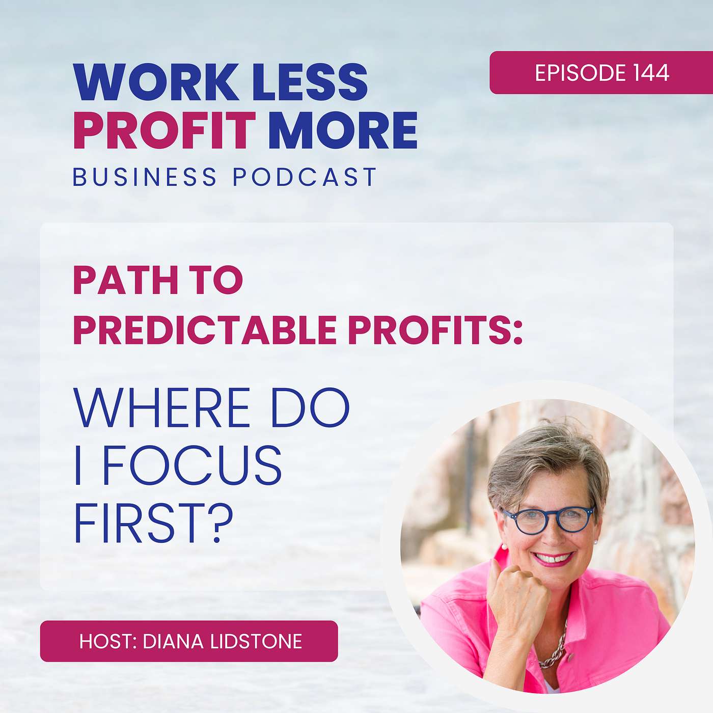 Ep. 144 – Path to Predictable Profits: Where Do I Focus First?