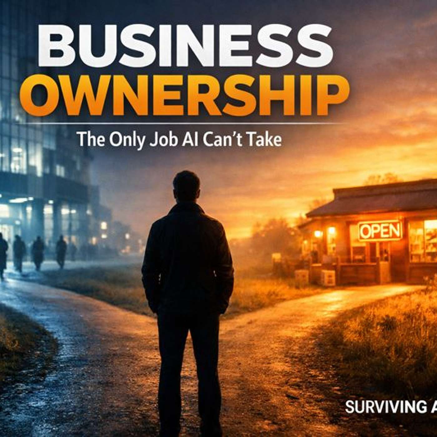 BUSINESS OWNERSHIP - "The Only Job AI Can't Take (If You Do It Right)" BUSINESS OWNERSHIP - "The Only Job AI Can't Take (If You Do It Right)"