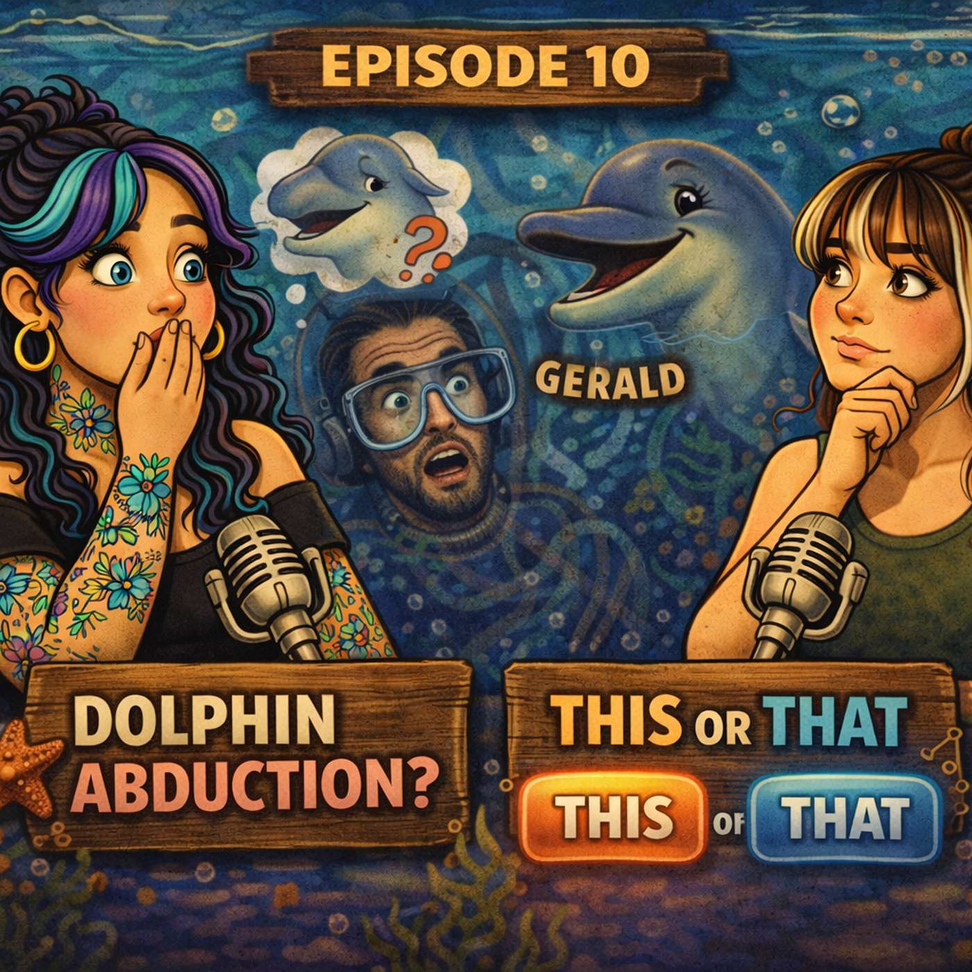 Did Dolphins and Aliens Team Up? We Need to Talk About Gerald | If You Don’t Say It, I Will Ep. 10 episode artwork