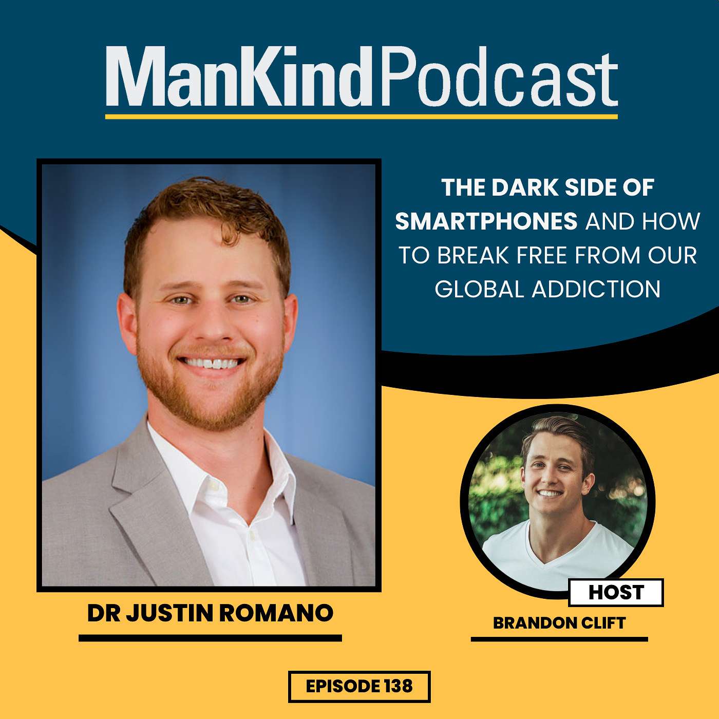 138 - The Dark Side of Smartphones and How to Break Free from Our Global Addiction with Dr Justin Romano