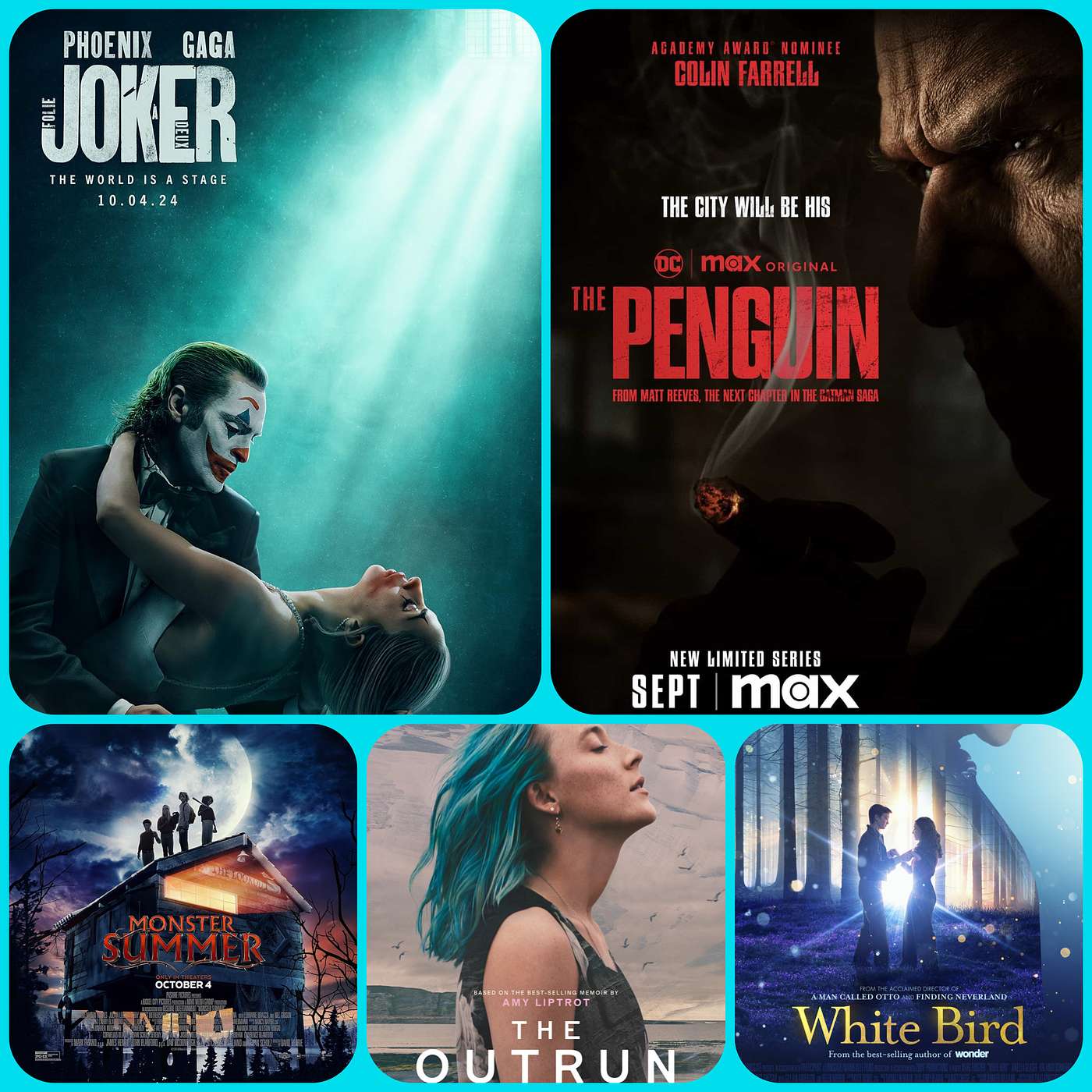 Episode 191 - Joker: Folie à Deux, Monster Summer, The Outrun, White Bird episode artwork