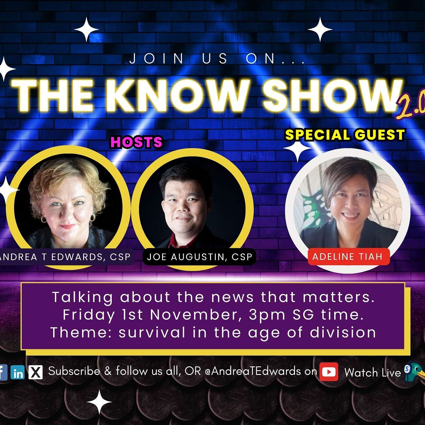 The Know Show – survival in the age of division