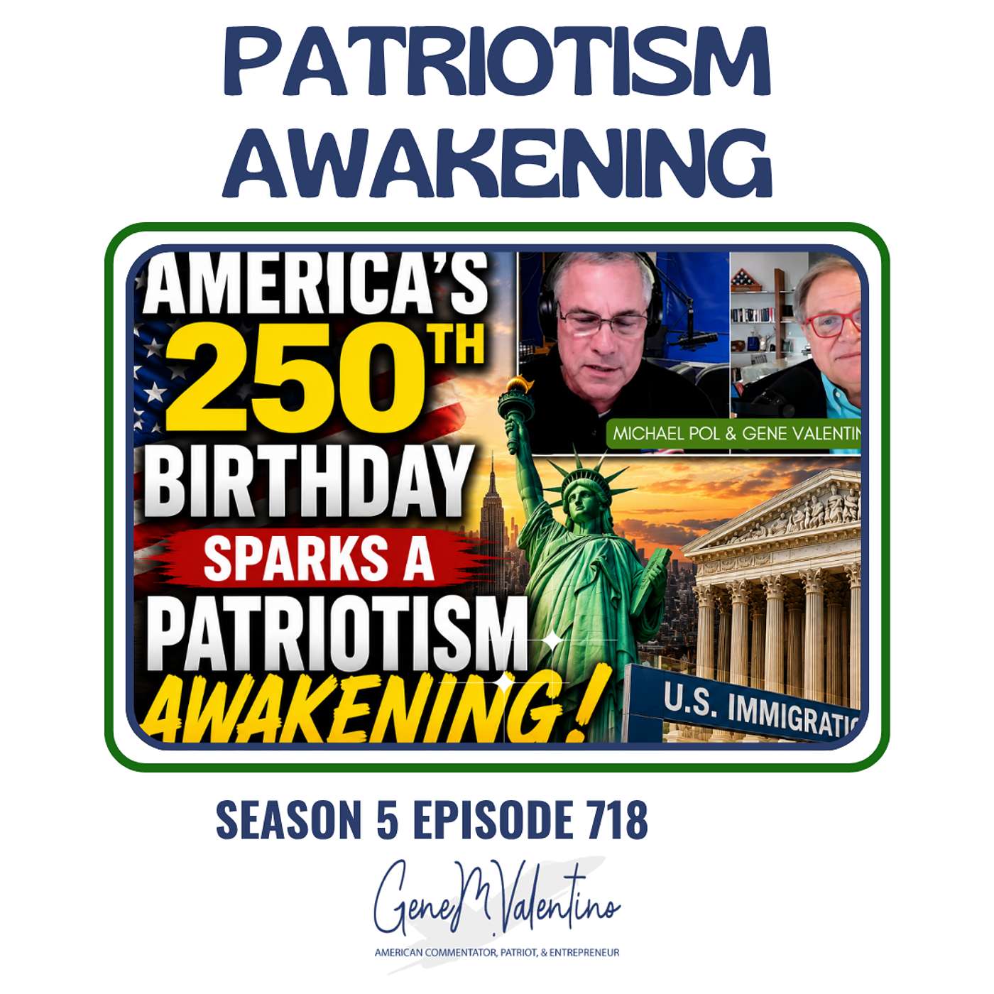 America's 250th Birthday Sparks a Patriotism Awakening: Supreme Court & Immigration Debate episode artwork