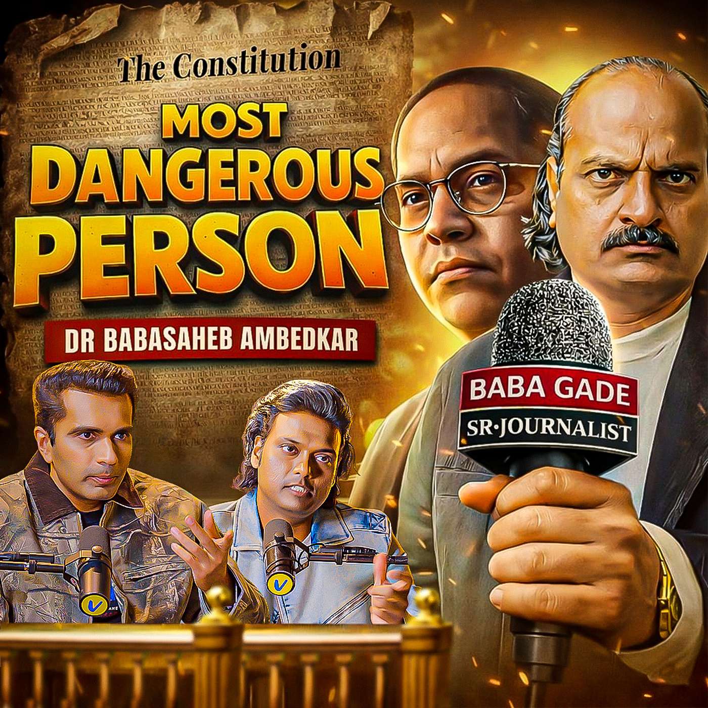 Ep 45: Ambedkar’s Untold SECRETS — Reservation Politics I Babasaheb V/S Hinduism | Ft Baba Gade