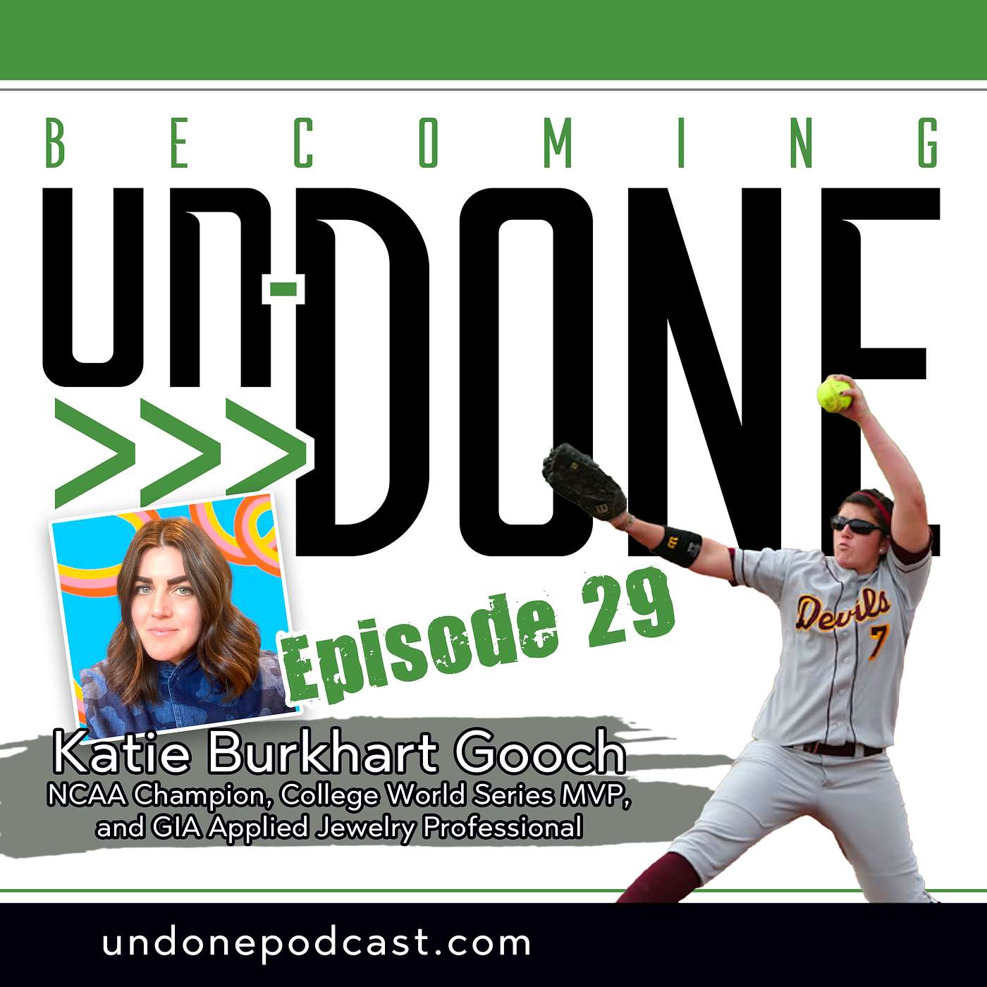 EP29: DIAMONDS with Katie Burkhart Gooch, Former Pro Softball Player, NCAA National Champion, CWS MVP, and GIA Applied Jewelry Professional