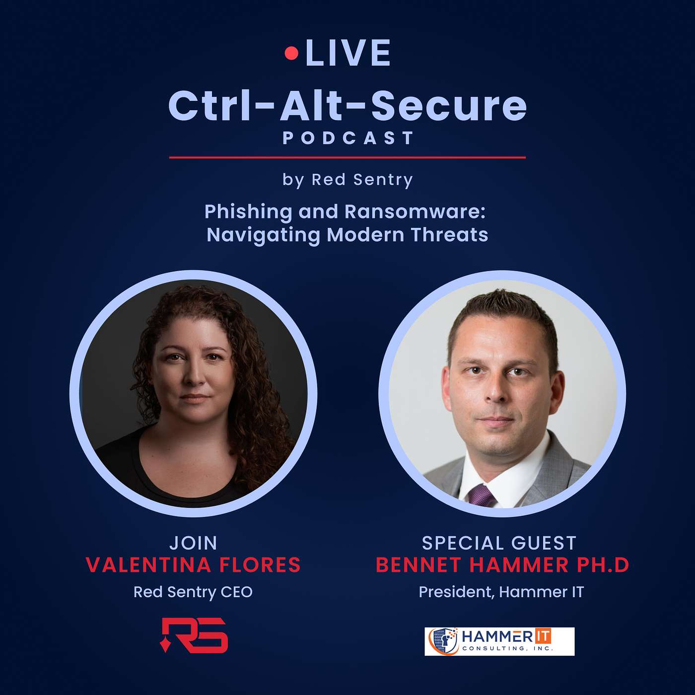 Phishing, Ransomware & Email Security | Ctrl-Alt-Secure S3E12 ft. Bennet Hammer episode artwork