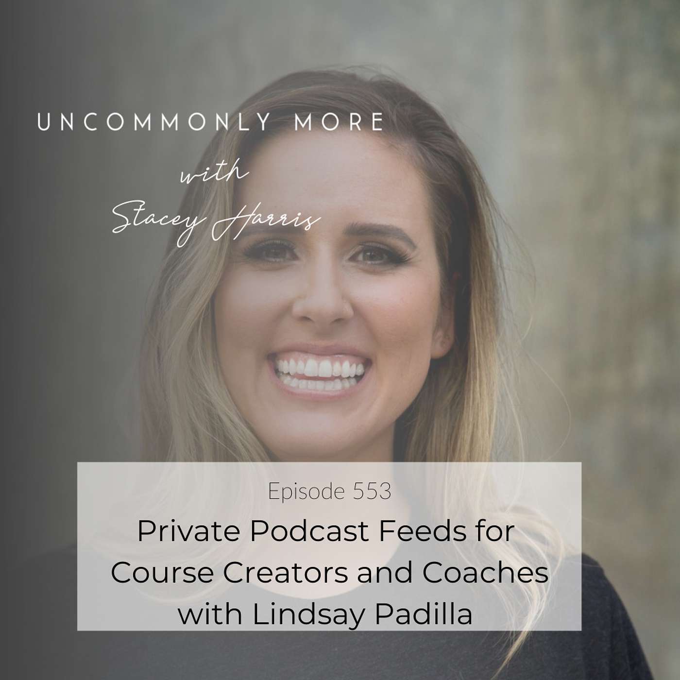 The More Profitable Podcast with Stacey Harris