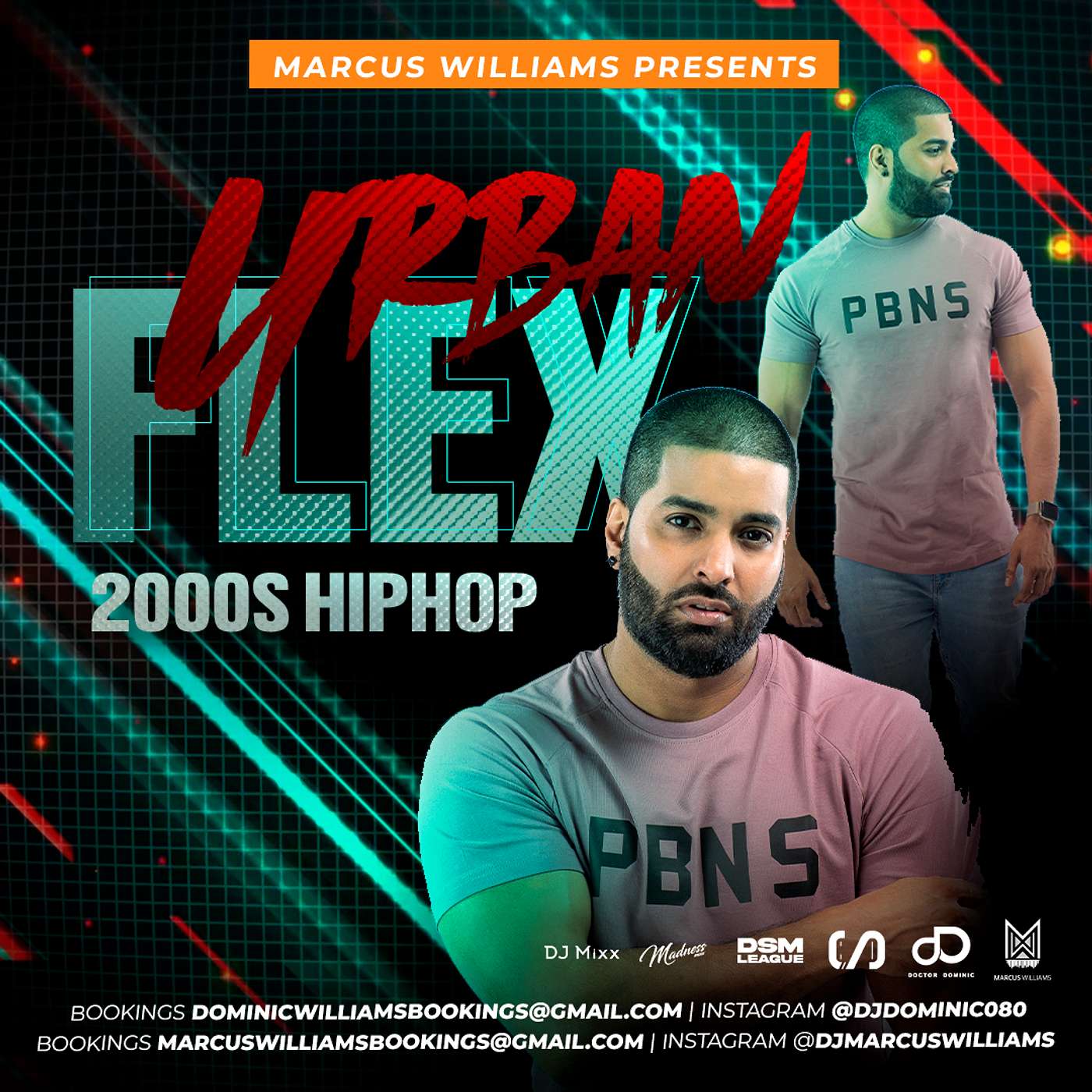 Urban Flex Vol. 1 (2000s HipHop) - Varioius Artists Mixed By Marcus Williams