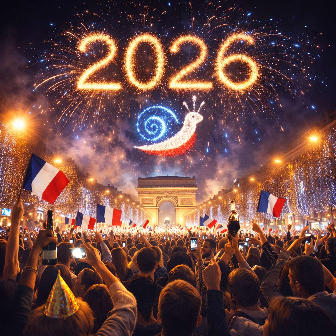 Bonne année 2026 🥳 Meilleurs vœux 🙏 + Bye bye B.B. (Brigitte Bardot) 🪦😢FREE episode - DELF A2 / B1 - Compréhension orale - French Intermediate Level