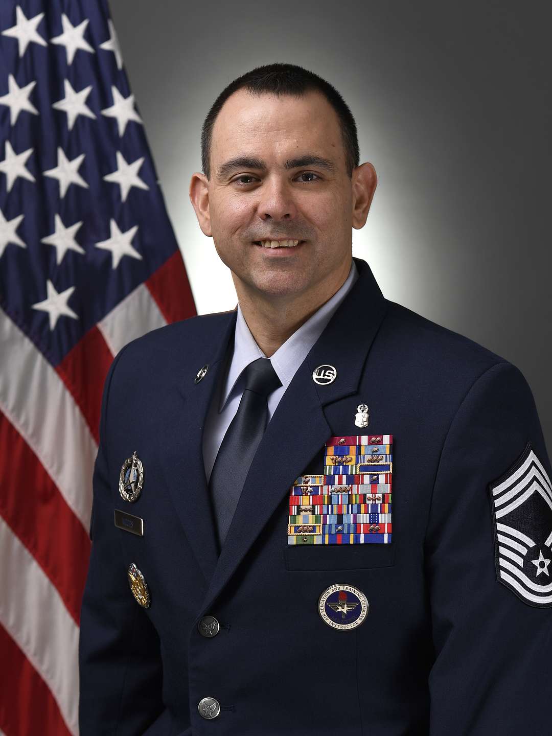 CMSgt James Woods, RRT, USAF