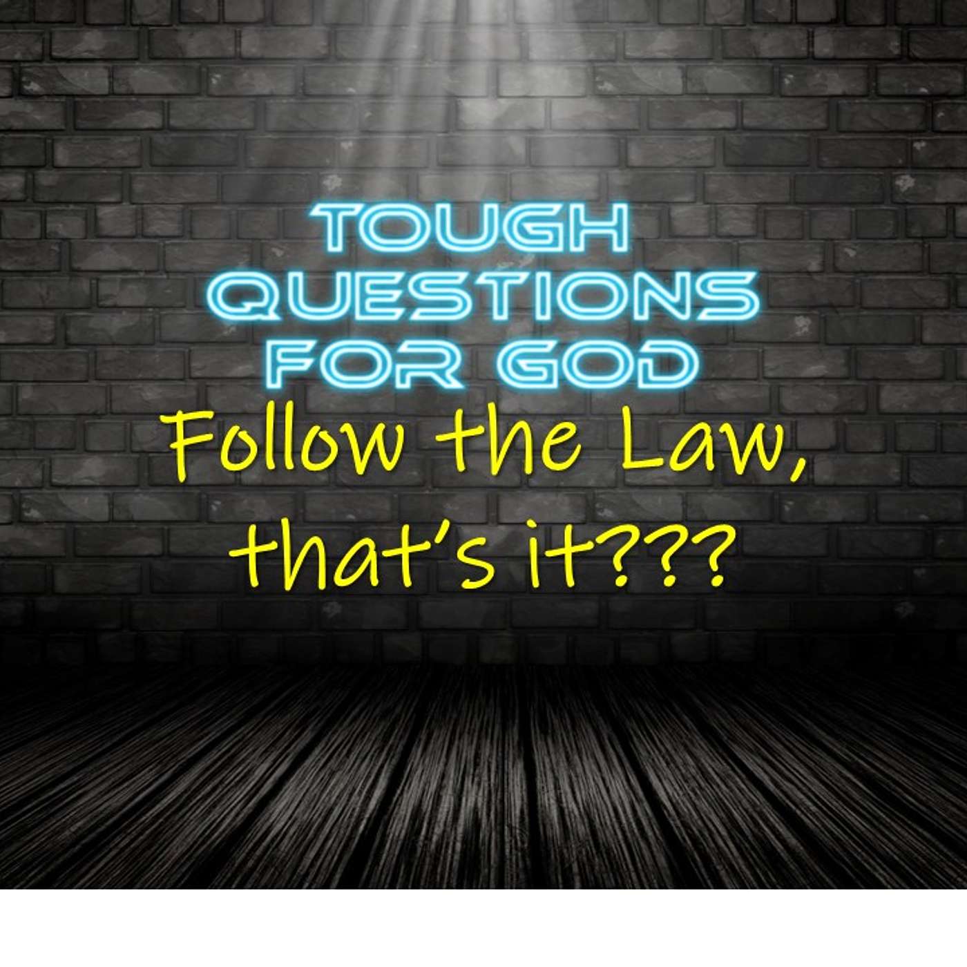 Follow the Law, that’s it? (1-Minute Devotion) episode artwork