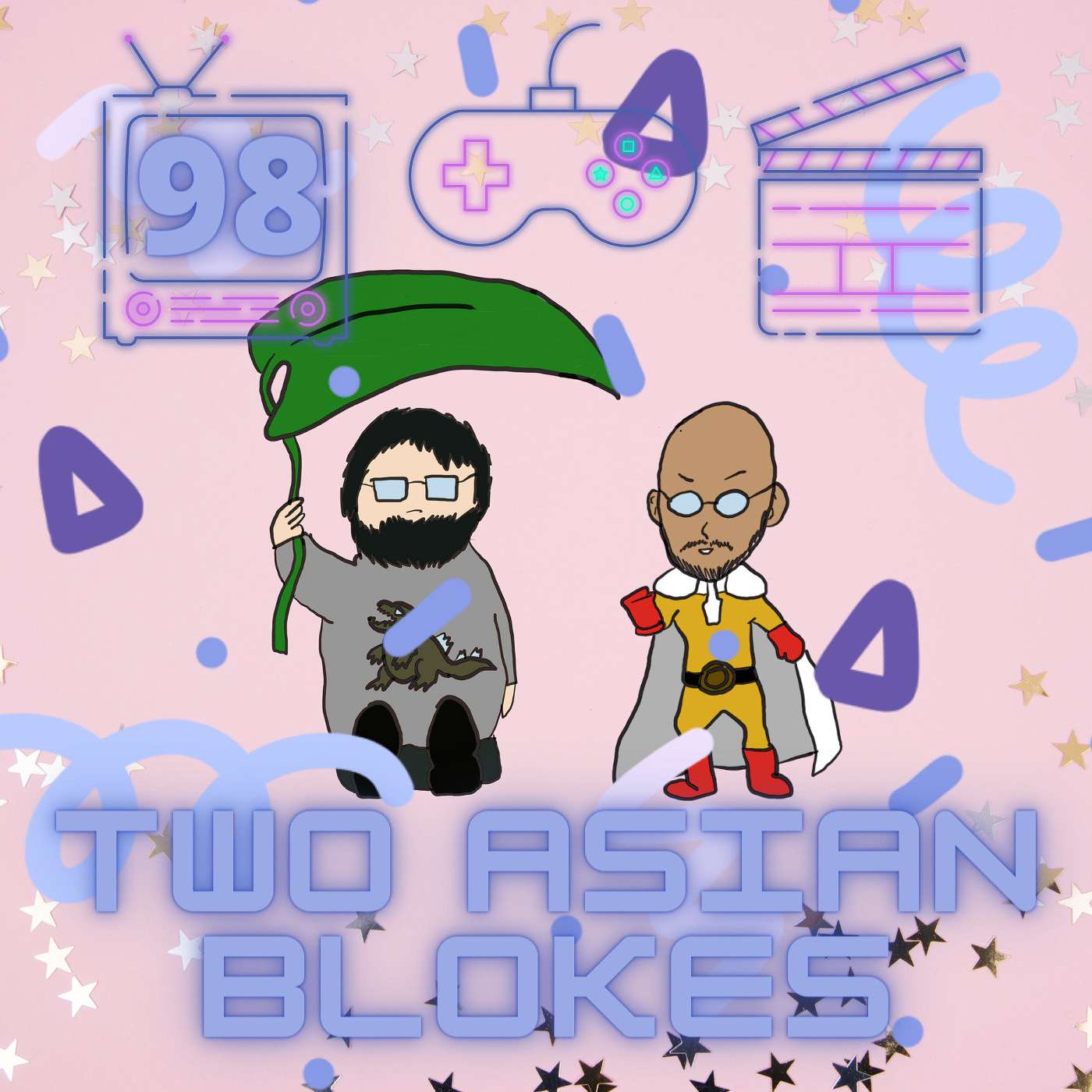 Episode 98 - 2nd Year Anniversary listener's Q&A featuring KPOP episode artwork