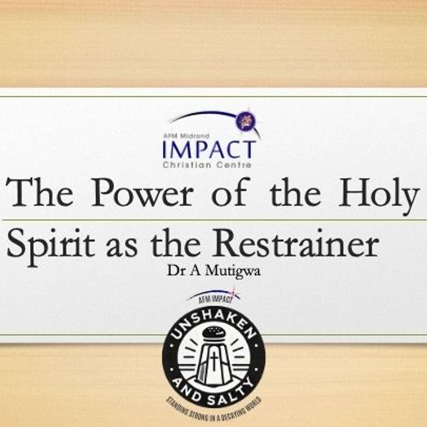 AFM Midrand Impact Christian Centre - Weekly Sermons