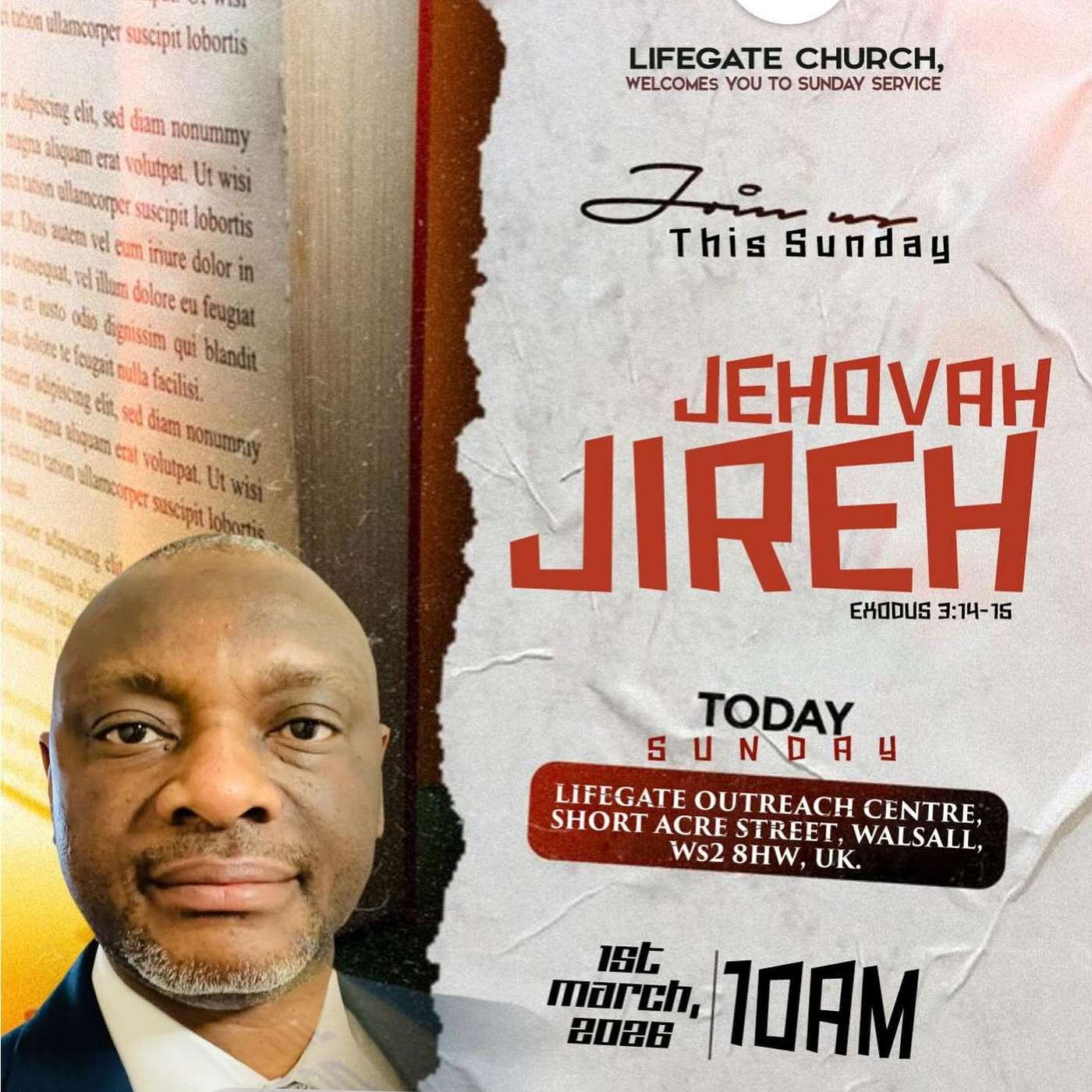 Jehovah Jireh (Session 1) - Lifegate Church - 1.3.26 episode artwork